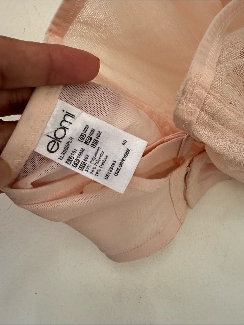 Matilda Rose Plunge Bra from Elomi - US 40M - Picture 4 of 4